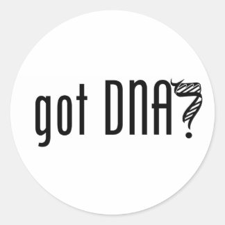Sticker Rond avoir de l'ADN ?