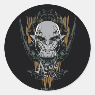 Sticker Rond Azog le pollueur