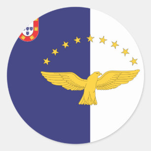 Sticker Rond azores