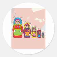Babushka Poupées russes en bois