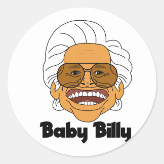 Sticker Rond Baby Billy