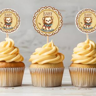 Sticker Rond Baby Circus