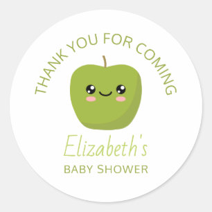 Sticker Rond Baby shower