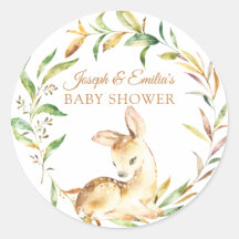 Baby shower de cerfs de bébés