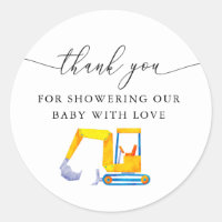 Baby shower de construction préféré