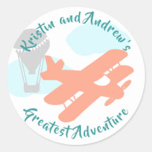 Baby shower de transport Sky Adventure