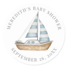 Baby shower nautique