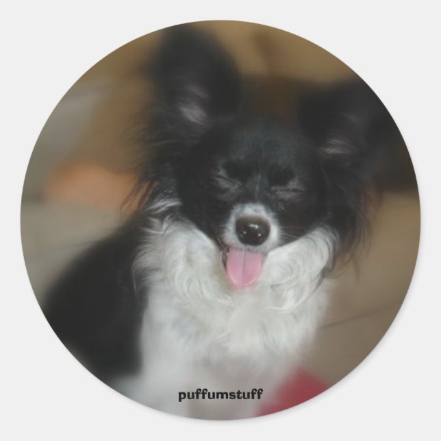 Sticker Rond Baby sucre (Devant)