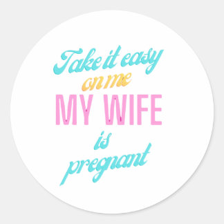 Sticker Rond Babyshower Gifts for him Baby Announcement Gift