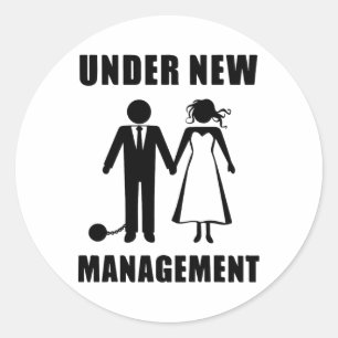 Sticker Rond Bachelor Party Groom Stag Do Mariage Funny New Man
