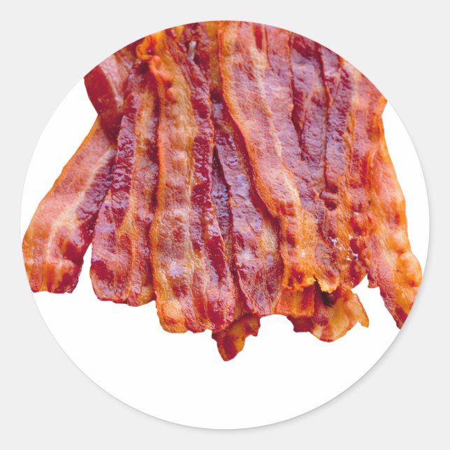 Sticker Rond Bacon Bacon (Devant)