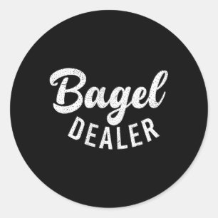 Sticker Rond Bagel Dealer Bagel