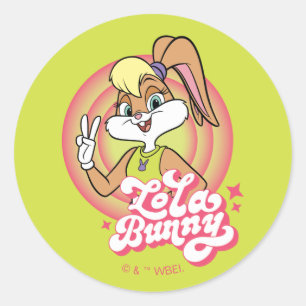 Sticker Rond Bagues Lola Retro LOONEY TUNES™