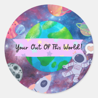 Sticker Rond Baguette Valentine