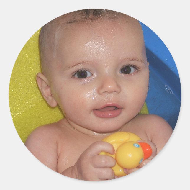 Sticker Rond Bain (Devant)