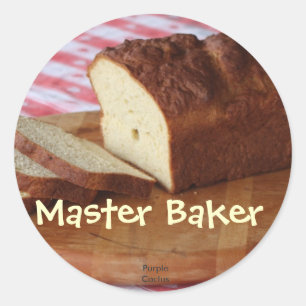 Sticker Rond Baker principal