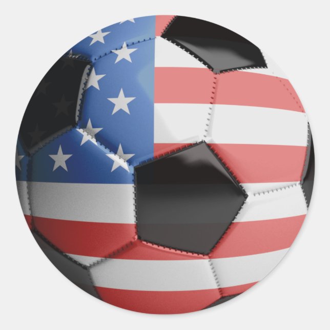 Sticker Rond Bal de football américain (Devant)