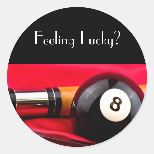 Sticker Rond Bal de piscine et repère (Devant)