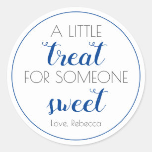 Sticker Rond Balise cadeau d'un enseignant doux pour une person