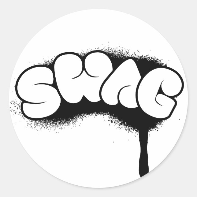 Sticker Rond Balise de saut (noir) (Devant)