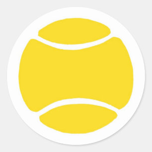 Sticker Rond Ball de tennis
