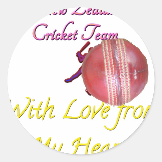 Sticker Rond Ball NEWZEALAND (Devant)