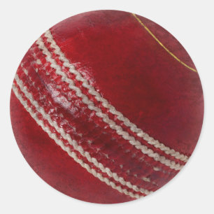 STICKER ROND BALLE DE CRICKET