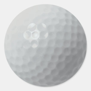 STICKER ROND BALLE DE GOLF
