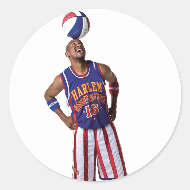 Sticker Rond Balle de scooter tournez sur la tête (Devant)