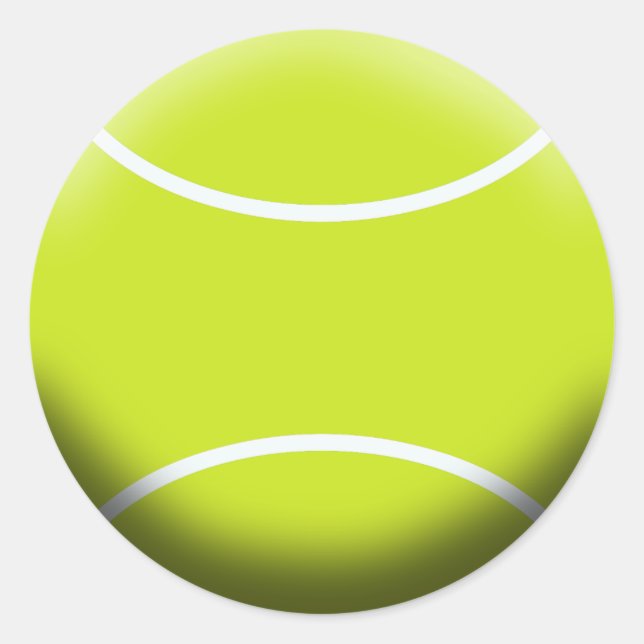 STICKER ROND BALLE DE TENNIS (Devant)
