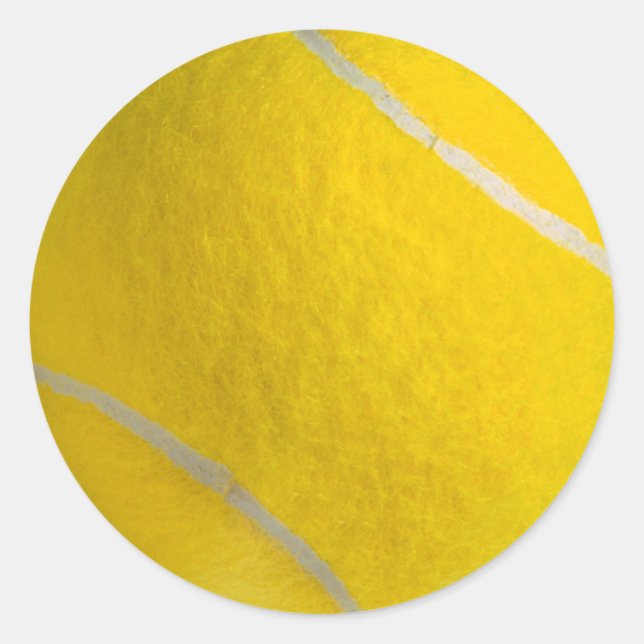 STICKER ROND BALLE DE TENNIS (Devant)