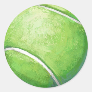 Sticker Rond Balle de tennis