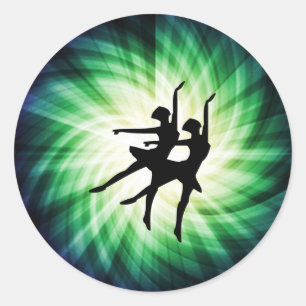 Sticker Rond Ballerinas