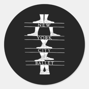 Sticker Rond Ballet de la ville de New York Clic _1