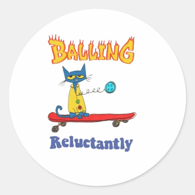 Sticker Rond Balling Short Sleeve (Devant)