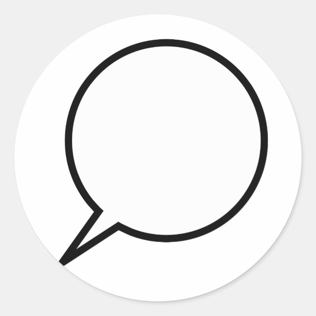 Sticker Rond Ballons vocaux (Devant)