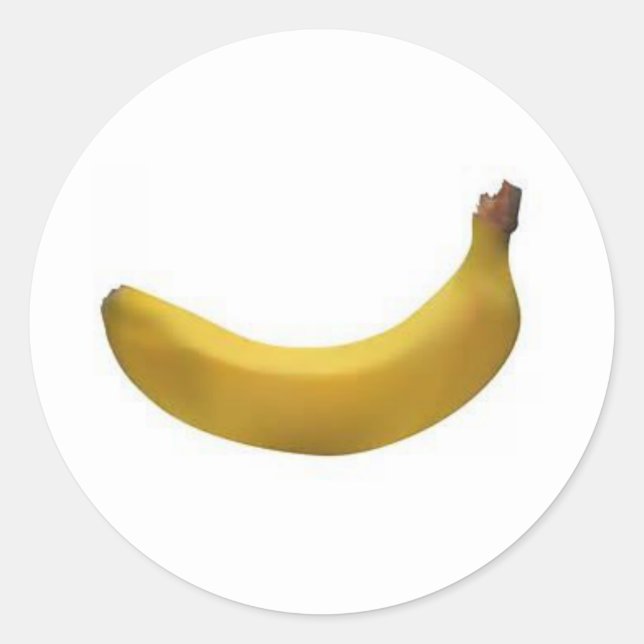 Sticker Rond Banane (Devant)