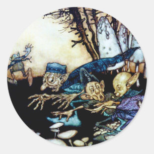 Sticker Rond Bande des ouvriers
