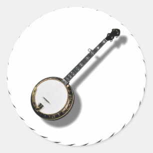 STICKER ROND BANJO -STICKER