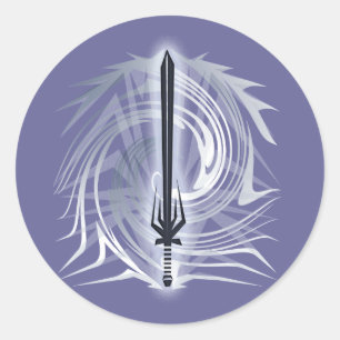 Sticker Rond barbare