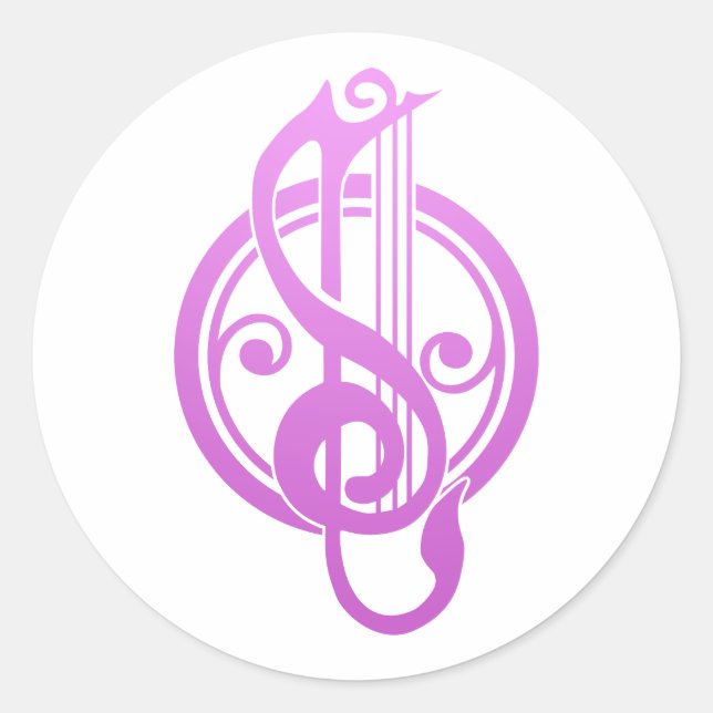 Sticker Rond Bard Song Weaver DnD (Devant)