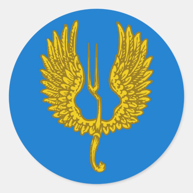 Sticker Rond Barony of Windhaven Populace Badge Classic Round S (Devant)