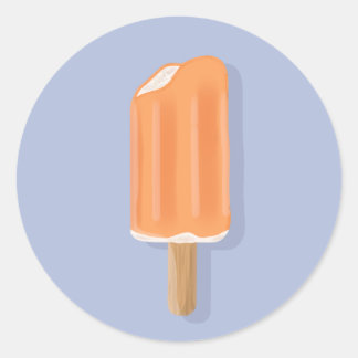 Sticker Rond Barre de glace