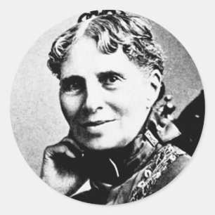 Sticker Rond Barton ~ Clara Fondateur de la Croix-Rouge améric