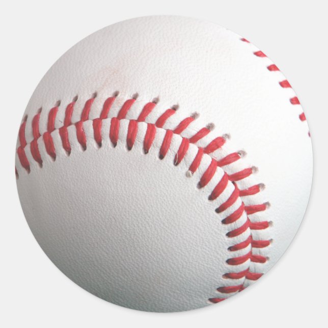 Sticker Rond Baseball (Devant)