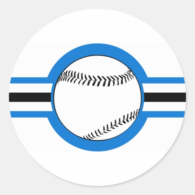 Sticker Rond baseball : airstar : (Devant)