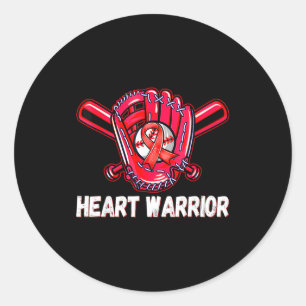 Sticker Rond Baseball Sof pour la sensibilisation aux maladies