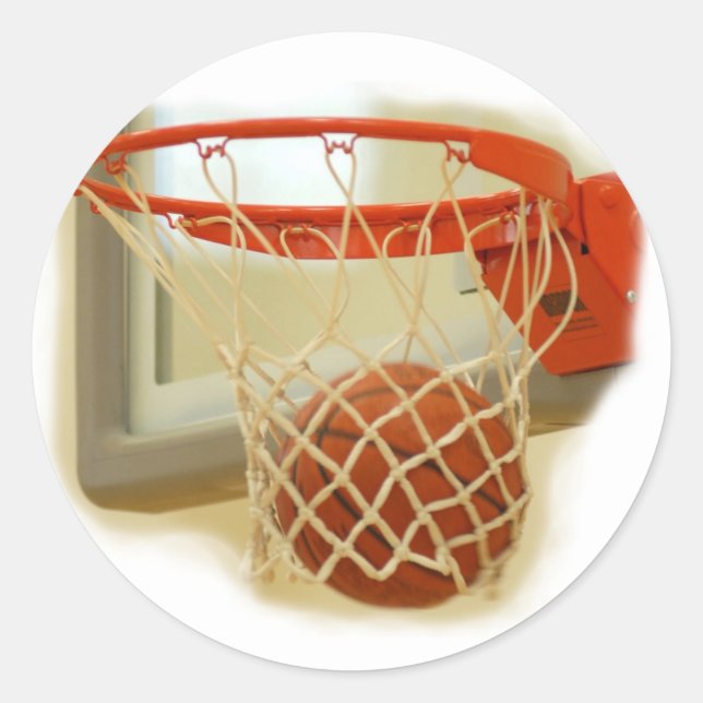 Sticker Rond Basket (Devant)