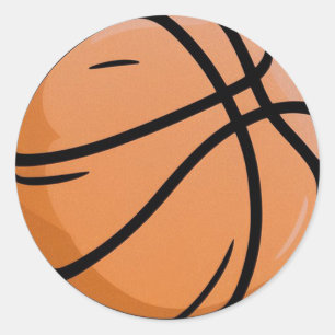 Sticker Rond Basket