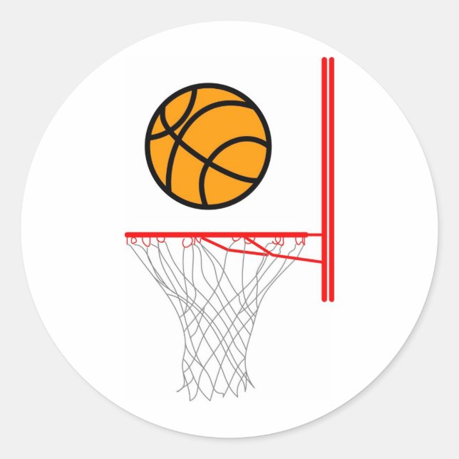Sticker Rond Basket (Devant)